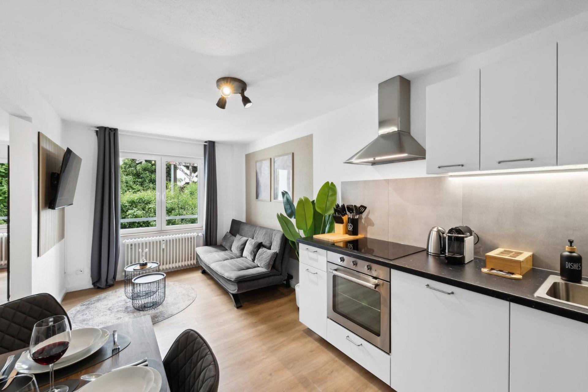 Andriss - Kaiserberg Apartments - Kitchen - Wifi - Parking Kaiserslautern Szoba fotó