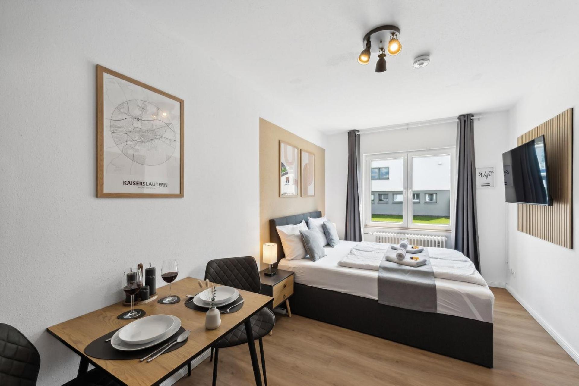 Andriss - Kaiserberg Apartments - Kitchen - Wifi - Parking Kaiserslautern Kültér fotó
